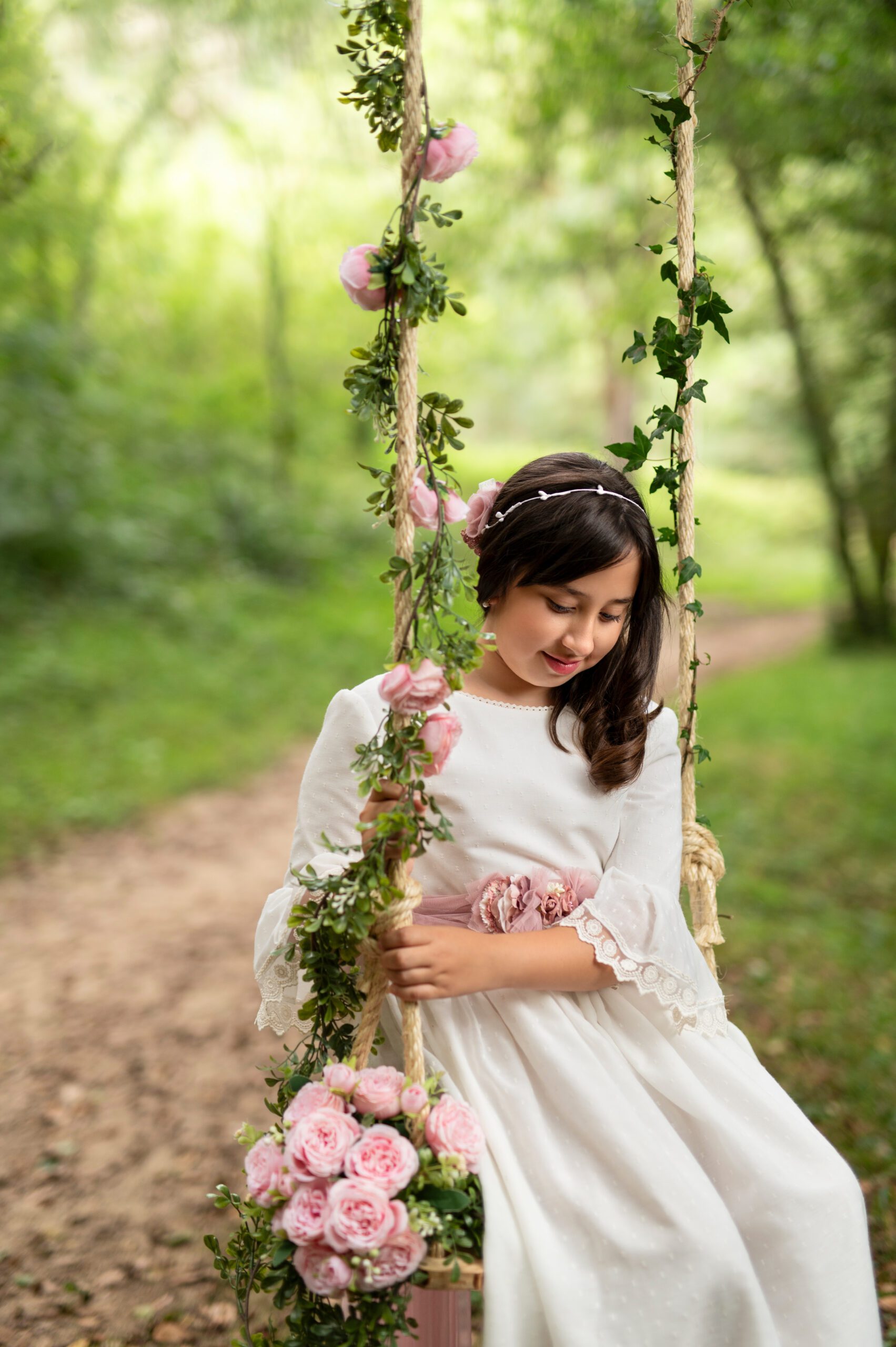 Fotografía infantil para comuniones y bautizos